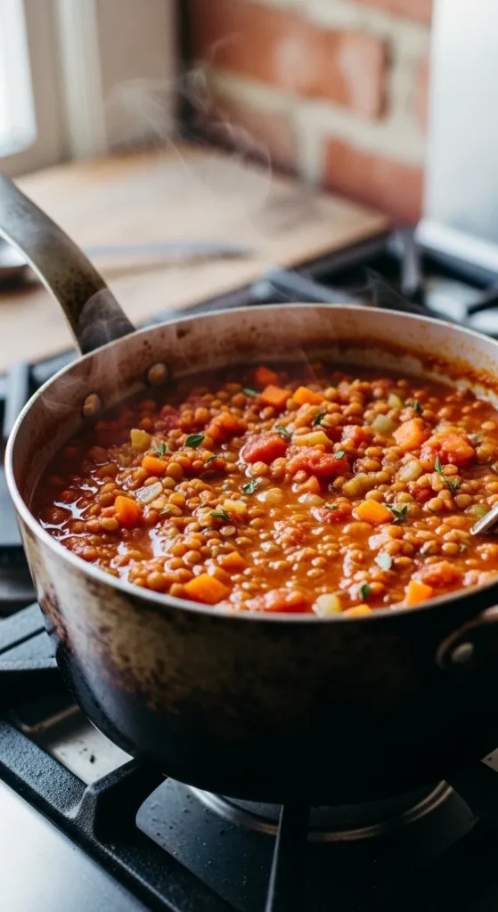 Lentil Pasta Sauce