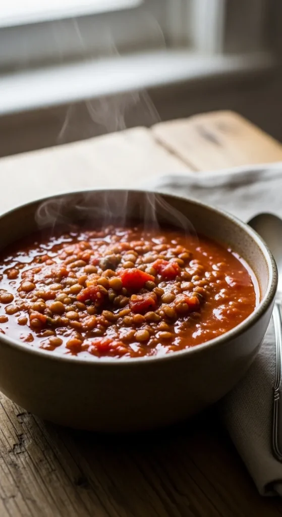 Lentil Tomato Soup