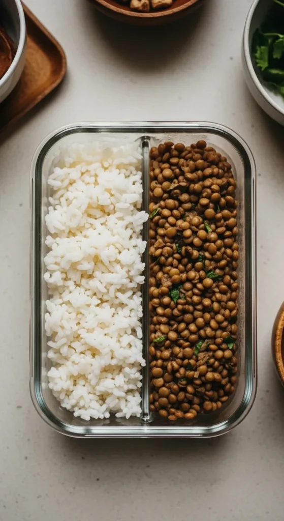 Lentil and Rice Combo Boxes