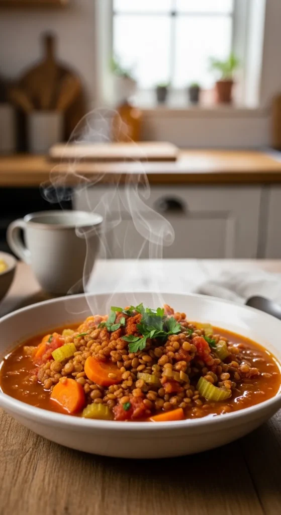 Lentil and Tomato Stew