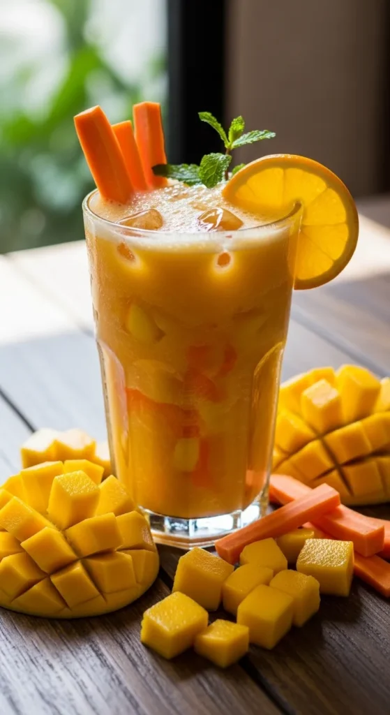 Mango Carrot Smoothie