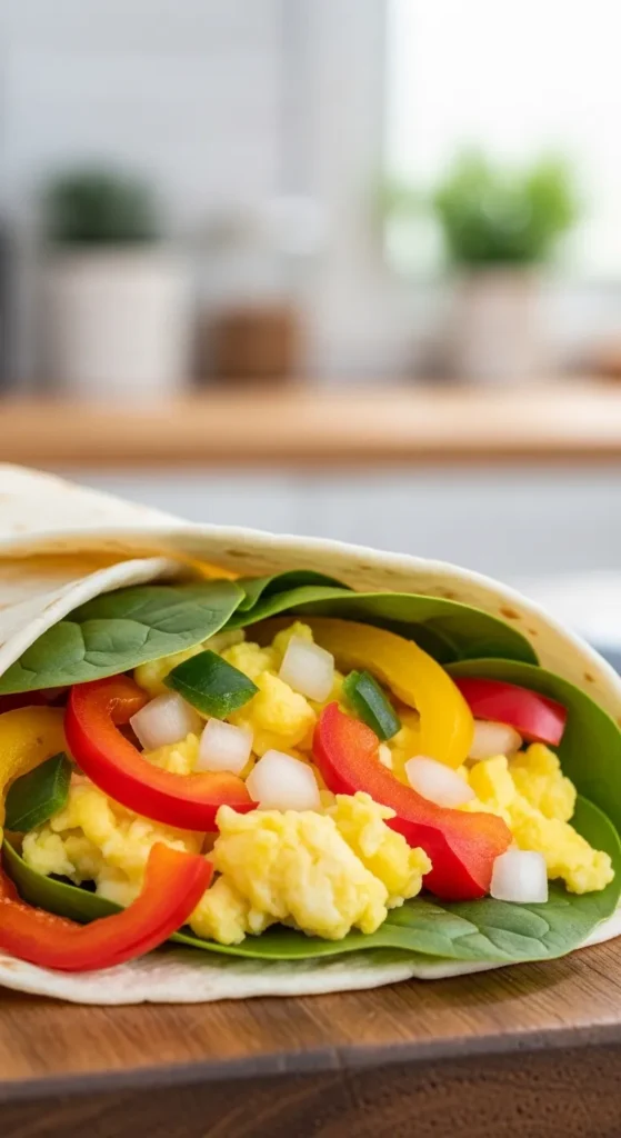 Mexican Egg Scramble Wrap