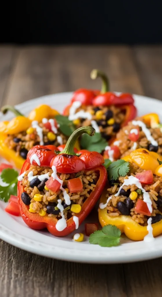 Mexican-Style Stuffed Peppers