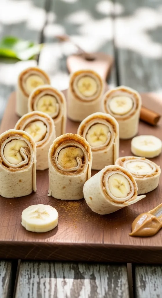 Mini Nut Butter Sandwich Wraps