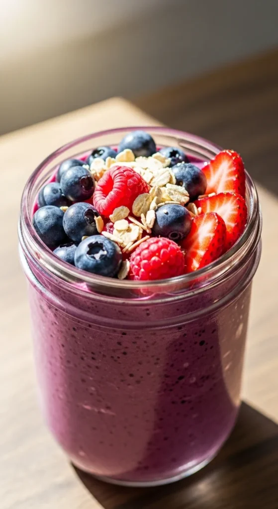 Mixed Berry Yogurt Smoothie