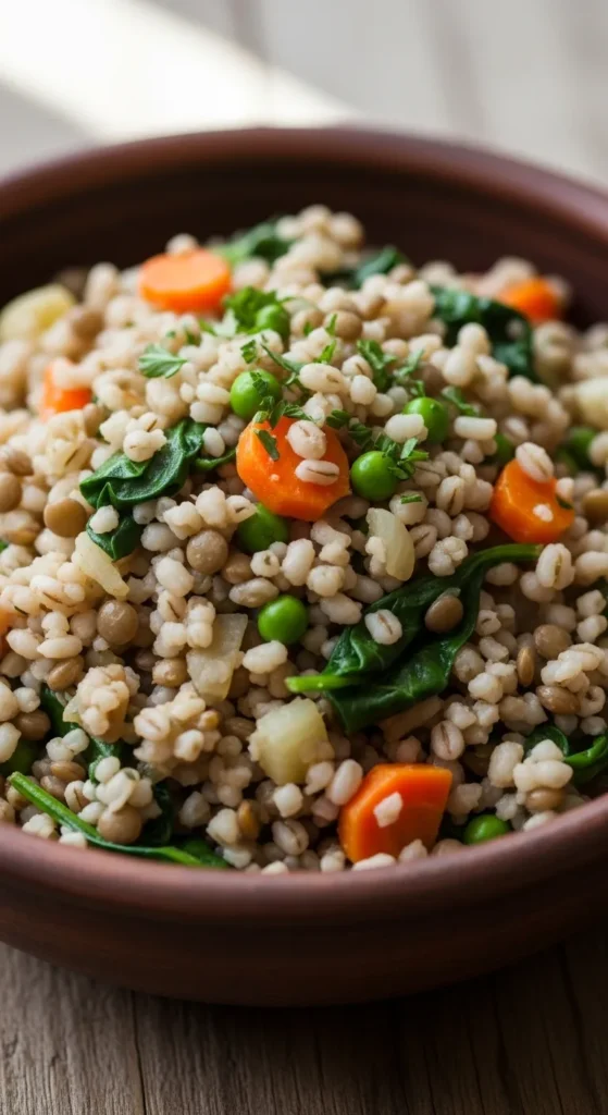 Mixed Grain Veg Bowl