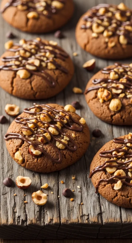 Mocha Hazelnut Cookies