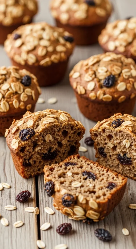 Oatmeal Raisin Muffins
