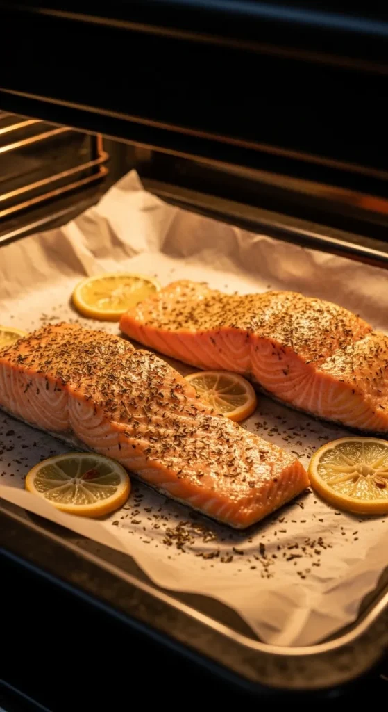 Oven-Baked Herb Salmon