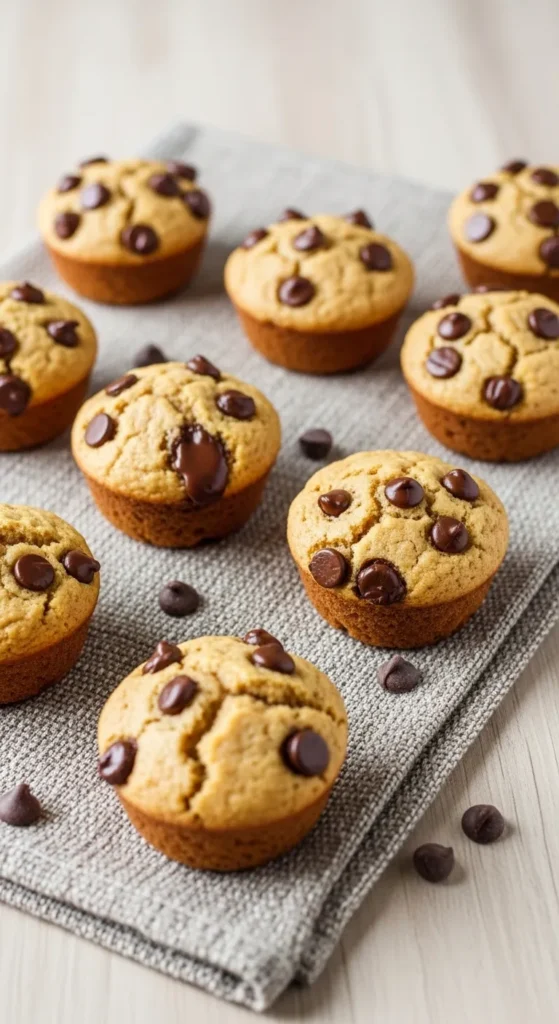 Peanut Butter Chocolate Chip Muffins