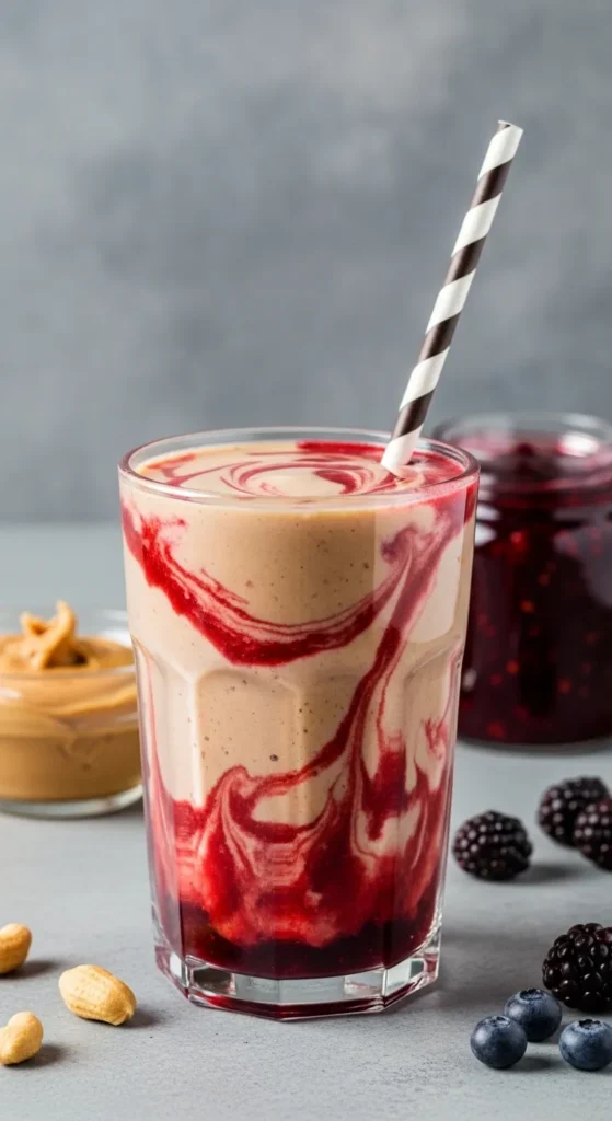Peanut Butter Jelly Smoothie