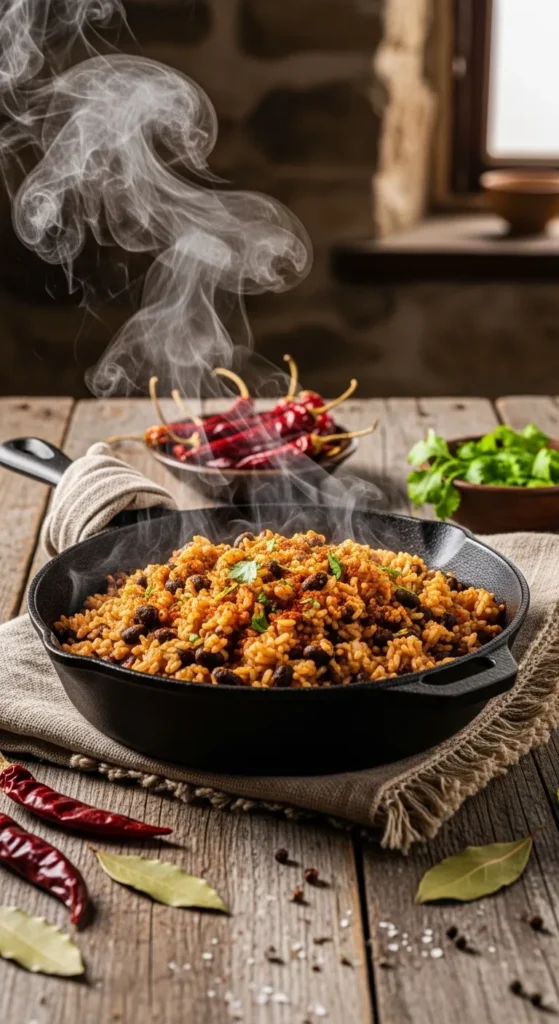 Quick Taco Rice Skillet