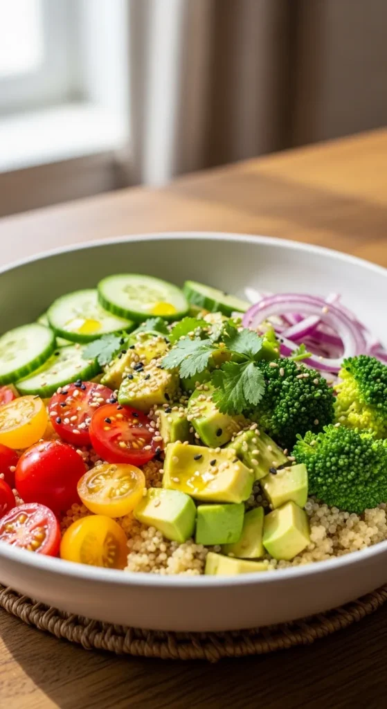 Quinoa Vegetable Bowl