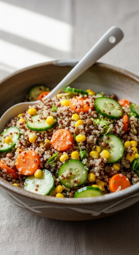 Quinoa Veggie Protein Bowl