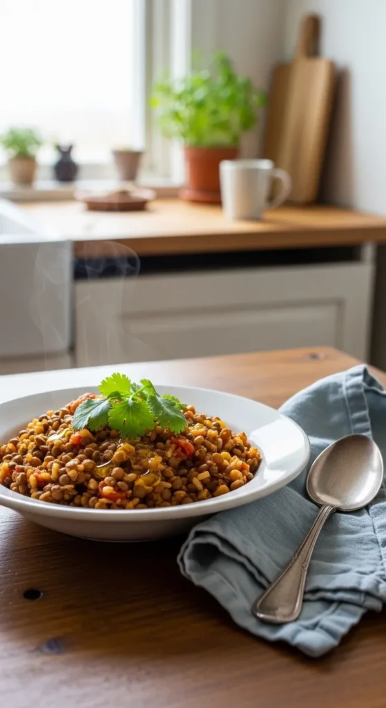  Rice and Lentils Bowl