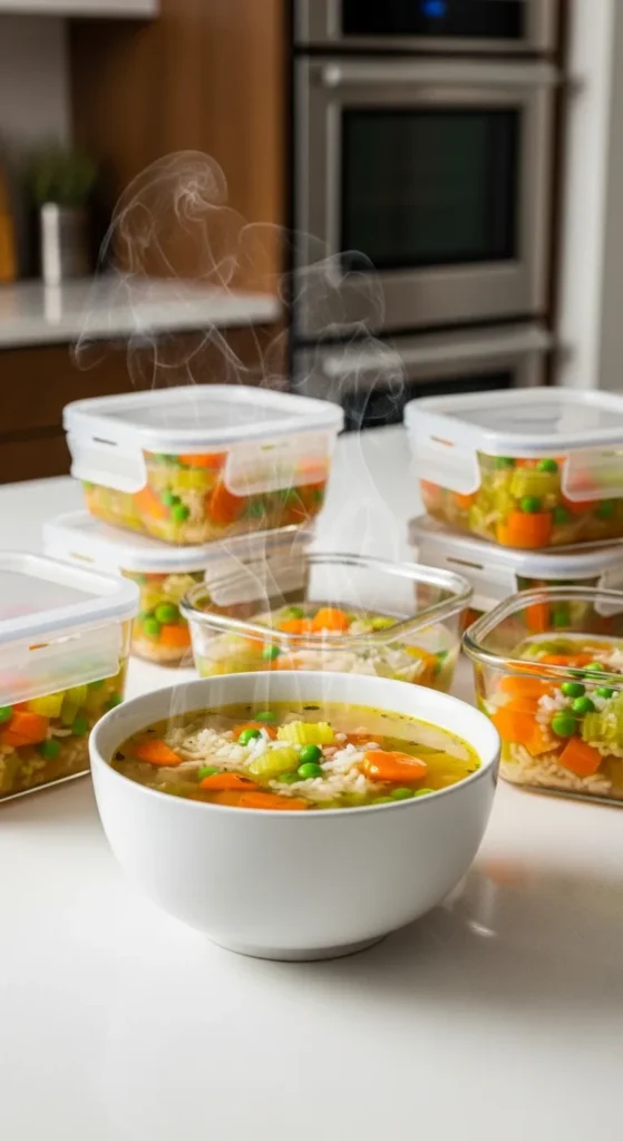 Rice and Vegetable Soup Packs