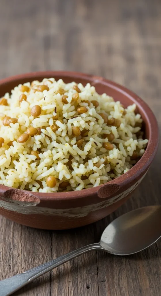 Rice with Lentil Mix