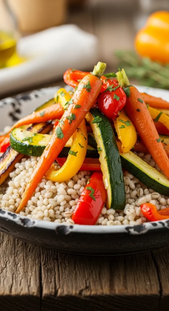 Roasted Veg Grain Bowl
