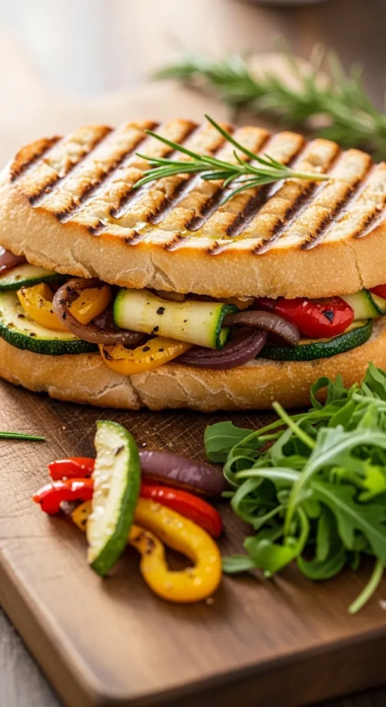 Roasted Veggie Panini