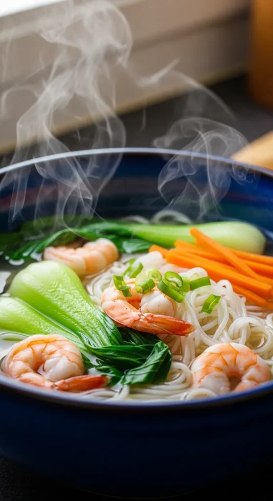 Shrimp Noodle Soup Bowl