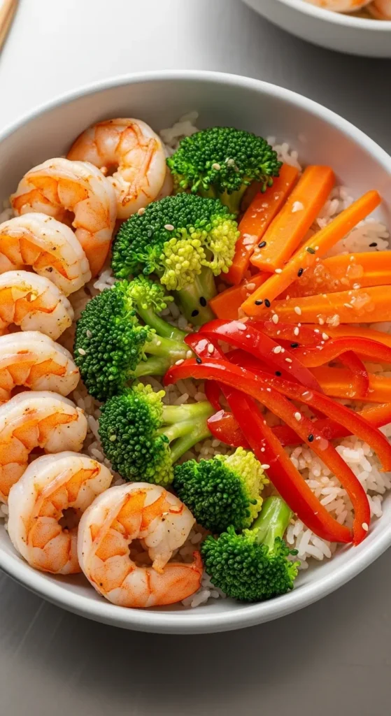 Shrimp Rice Stir Bowl