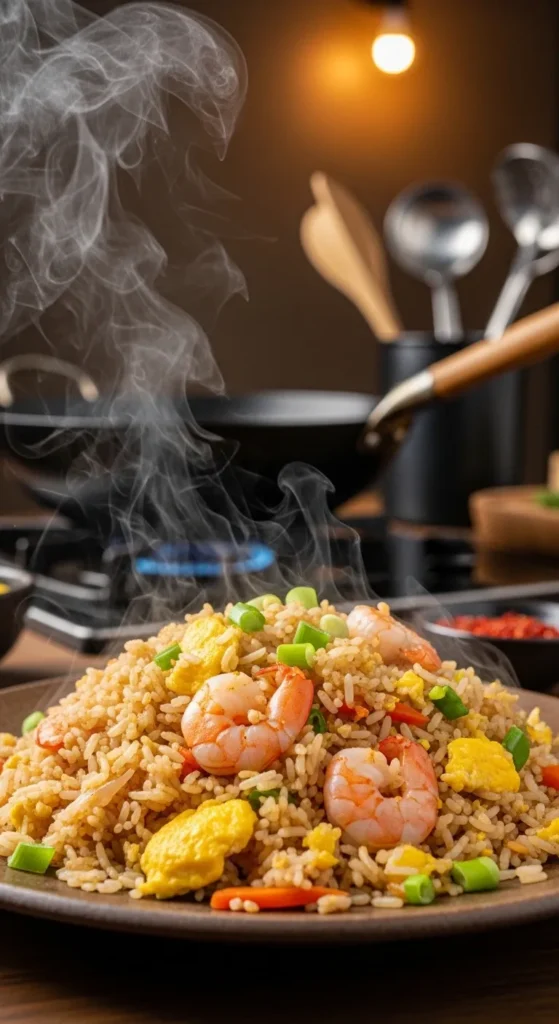 Shrimp and Egg Fried Rice