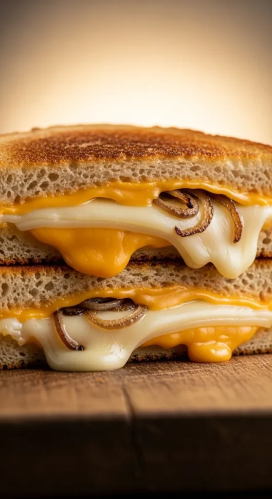 Simple Cheese & Onion Melt