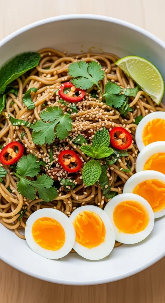  Soy Lime Egg Noodles