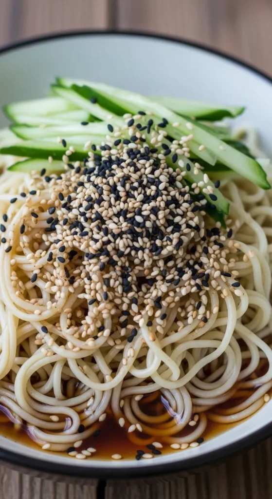 Soy Sesame Cold Noodles