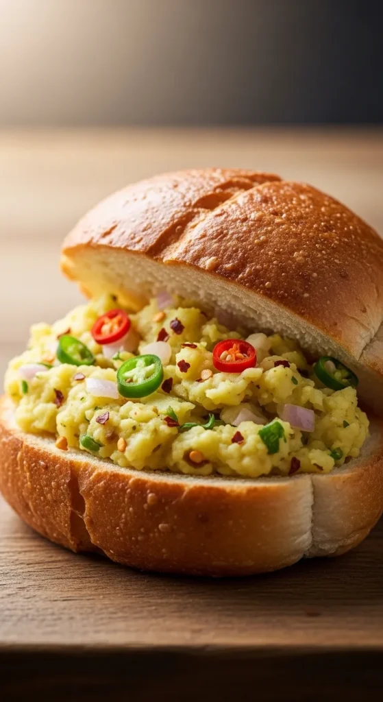 Spiced Potato Filling Sandwich