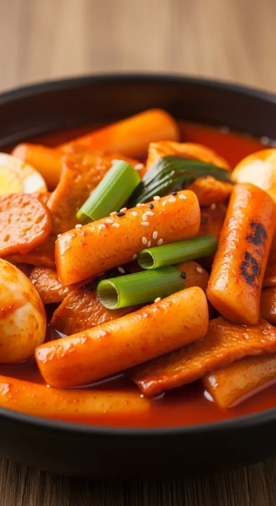 Spicy Rice Cakes