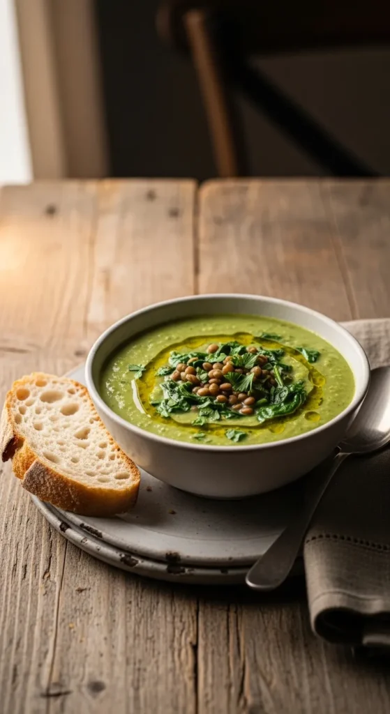 Spinach Lentil Soup