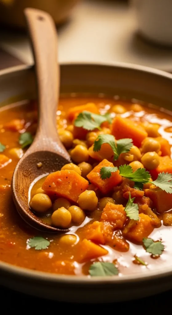 Sweet Potato Chickpea Stew