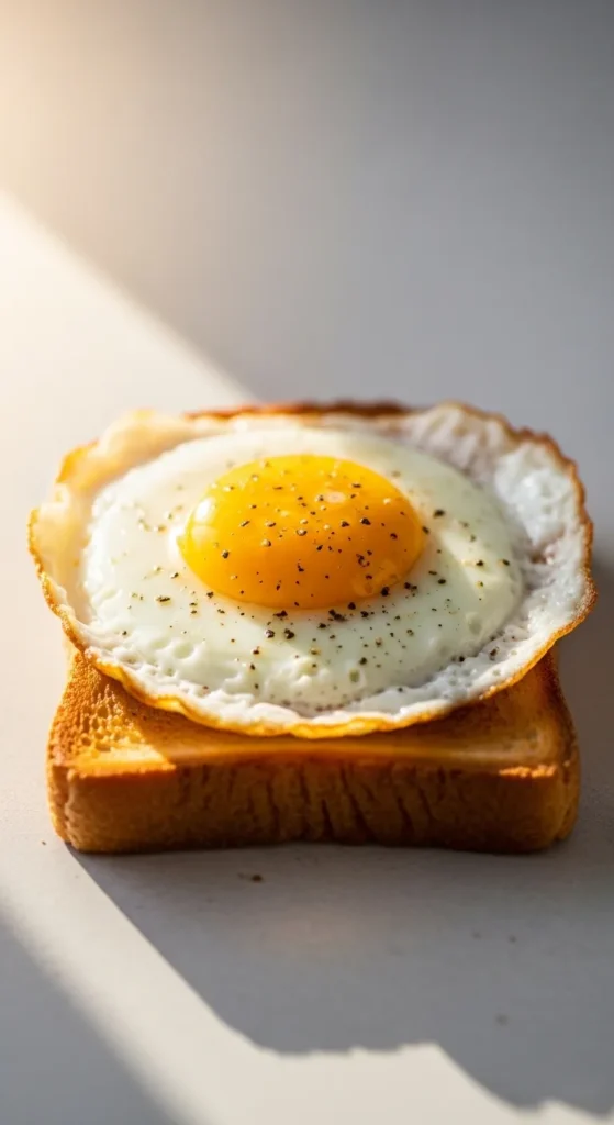  Toast with Fried Egg