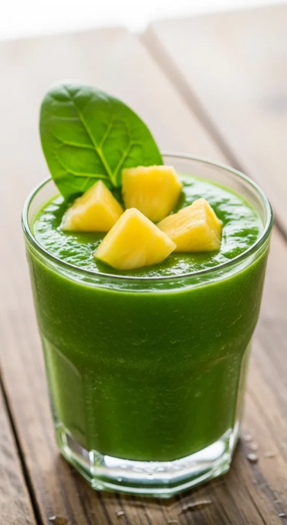 Tropical Spinach Smoothie