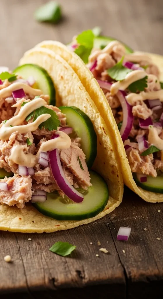 Tuna Mix Tacos