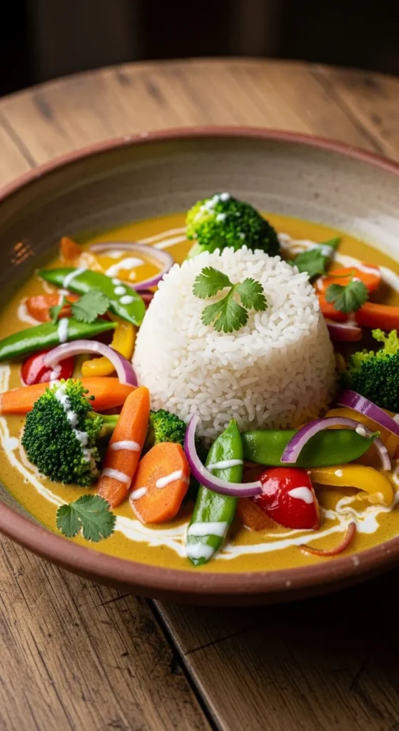 Vegetable Curry Rice