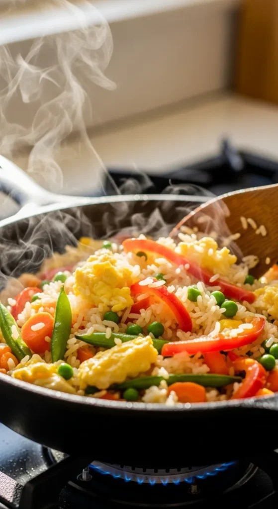 Vegetable Egg Fried Rice