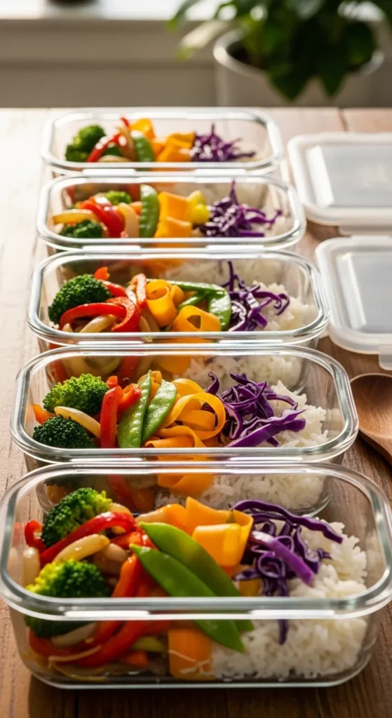 Vegetable Stir Fry Rice Packs