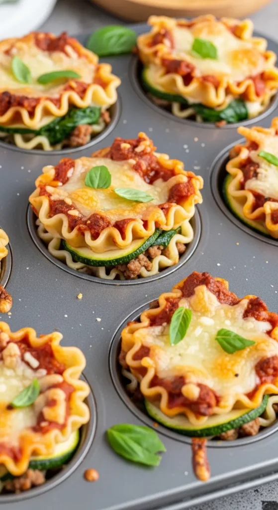 Veggie Lasagna Cups